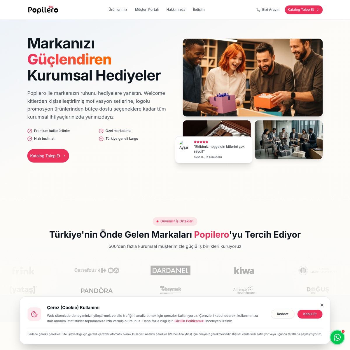 Popilero — E-Ticaret